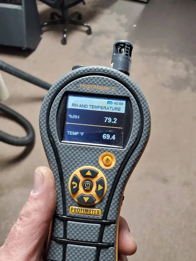 Moisture meter humidity assessment for Fire & Smoke Damage Restoration in Florence